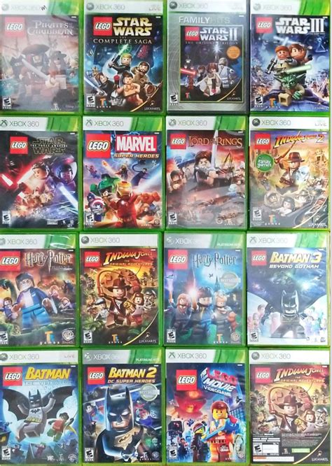 Lego Games Xbox 360 - RESURFACED & TESTED | eBay