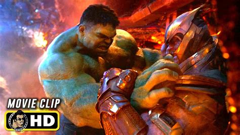 AVENGERS: INFINITY WAR Clip - "Thanos Vs Hulk" (2018) Marvel - YouTube