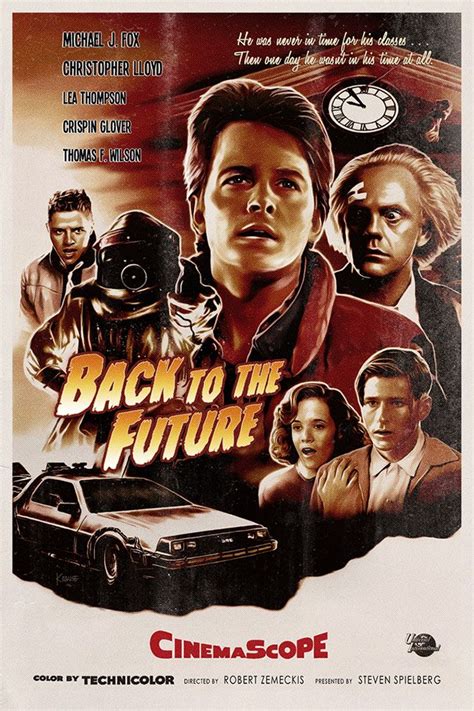 back to the future movie poster