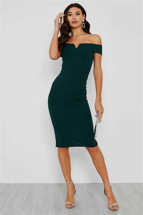 Bardot Slim Fit Midi Dress - Dresses from Walg London UK