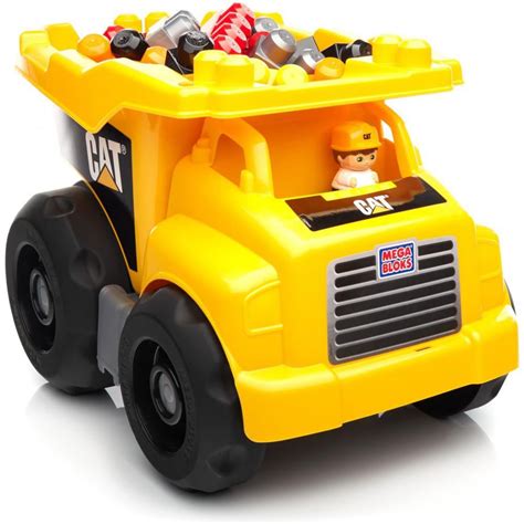 Mega Bloks CAT Dump Truck - Walmart.com