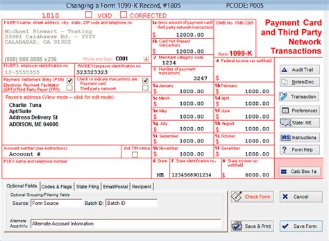 1099-K Software for 1099-K Reporting | Print & eFile 1099-K