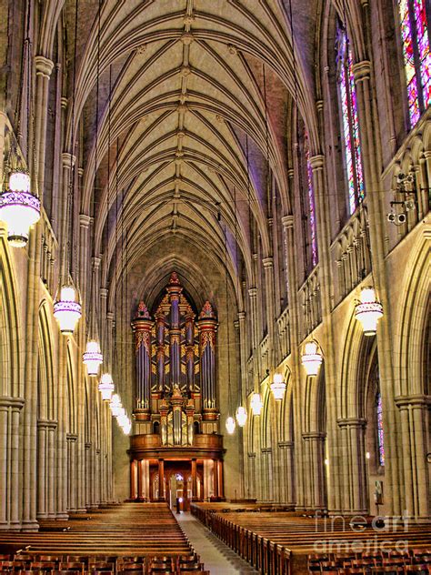 Duke Chapel Interior Photograph by Irene Dowdy