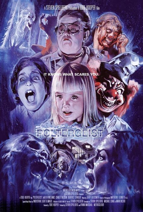 Poltergeist💀 | Horror movie art, Terror movies, Classic horror movies