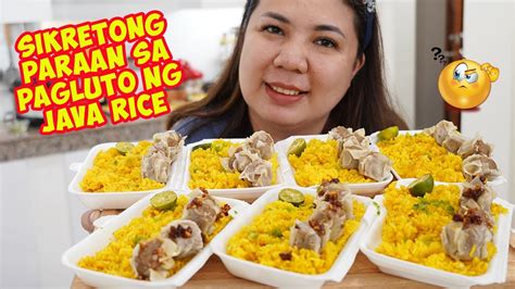 Siomai Java Rice Recipe for Business with Costing - YouTube