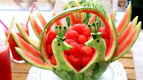 ItalyPaul - Art In Fruit & Vegetable Carving Lessons: Art In Watermelon ...