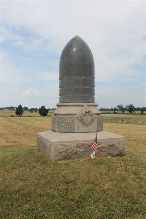 Minie Ball Monument, Gettysburg | Civil war monuments, Gettysburg ...