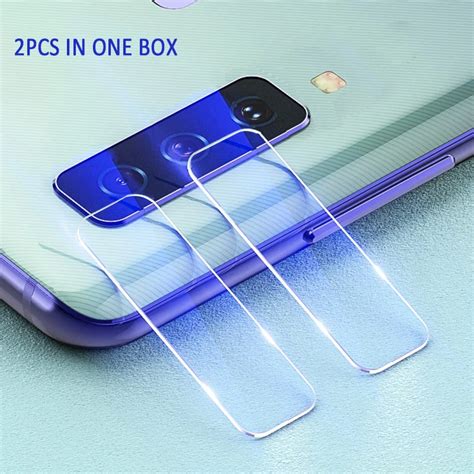 For Samsung Galaxy A7 2018 Camera Lens Film Protector Tempered Glass ...