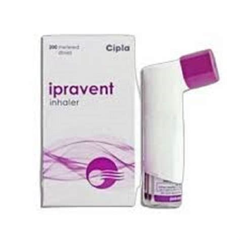 Impravent Ipratropium Inhaler, Treatment: Asthma at Rs 330/pack in Nagpur