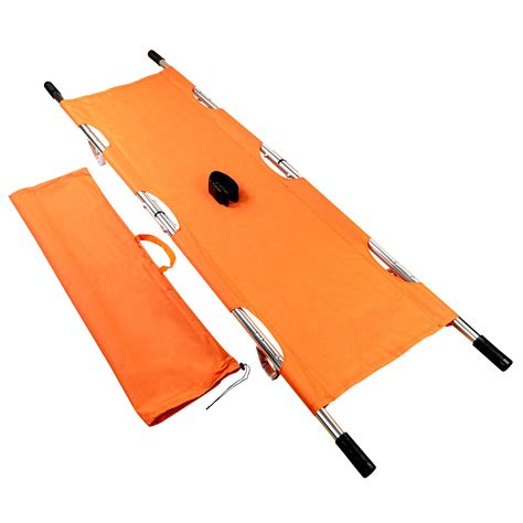 Folding Single Fold Stretcher, Aluminium, Size: 208 x 55 x 13 Cm, Rs ...