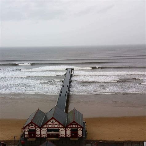 Epic Saltburn #saltburn #surfing #northeast #waves #saltburnpier #beach ...