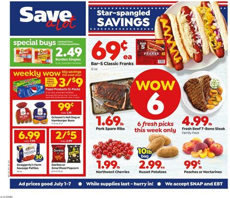 Save A Lot Ad Jul 1 - 7, 2020 - WeeklyAds2