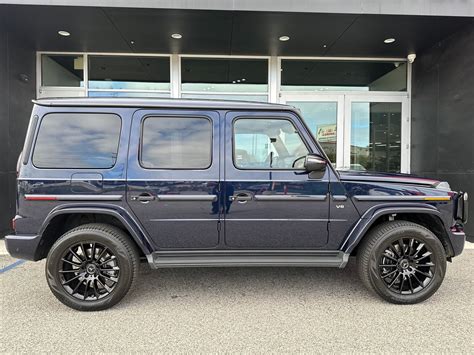 2024 Mercedes-benz G-class, Lunar Blue With 2542 Miles Available Now ...