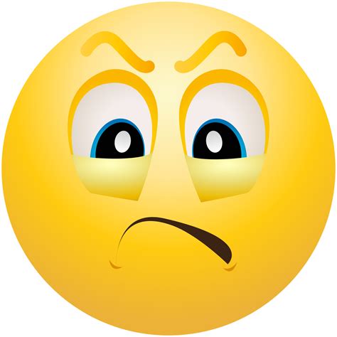 annoyed face Angry emoticon emoji png – Clipartix