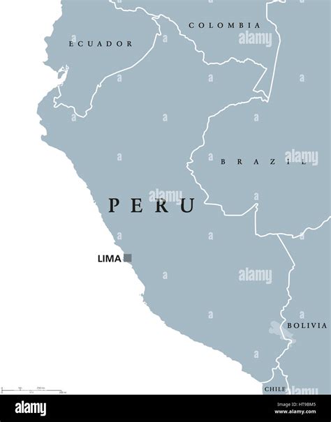 Capital Of Peru Map - California southern Map