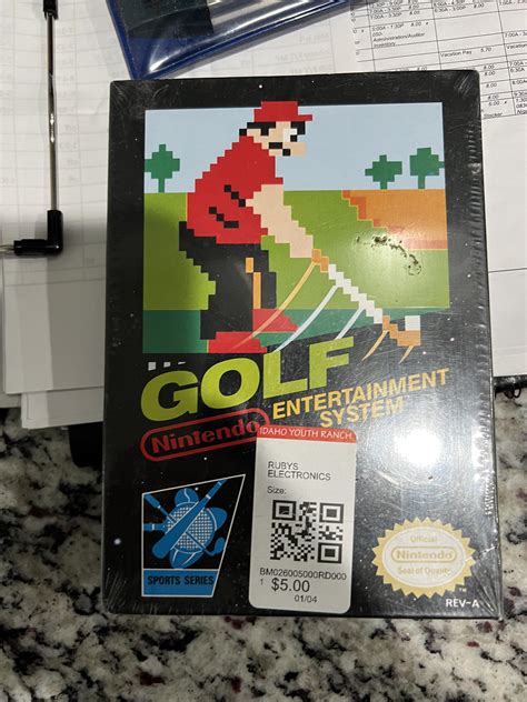 NES Golf brand new sealed for $5. How did I do? : r/ThriftStoreHauls