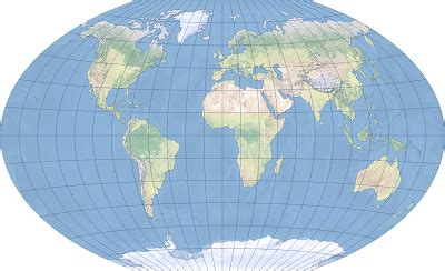 Winkel Tripel Map Projection - Map Of New Hampshire