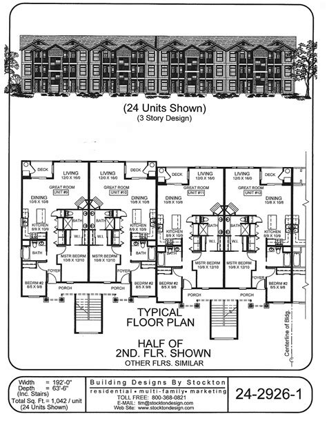 20 Unit Apartment Building Plans And Up | Togal.ai