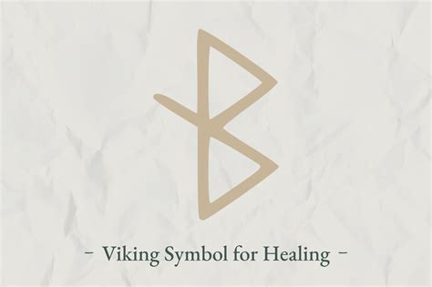 Viking Symbol for Healing Prevents Energy Blockages - Viking Style