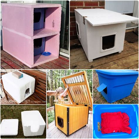 15 DIY Outdoor Cat House Plans for Feline Shelter