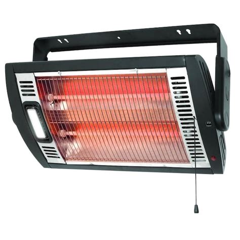 Optimus 1200-Watt Quartz Radiant Utility Indoor Electric Space Heater ...