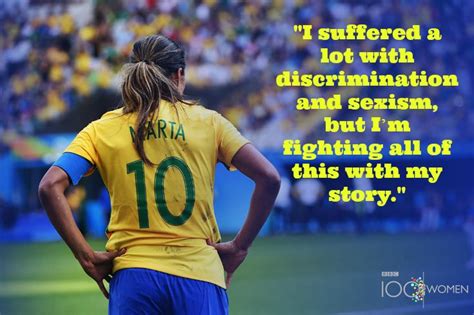 Marta Vieira da Silva became a football hero in Brazil during the 2016 ...