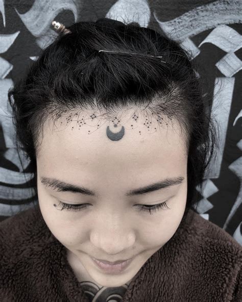 Forehead Tattoo Ideas for Making a Strong Statement | Hairline tattoos ...