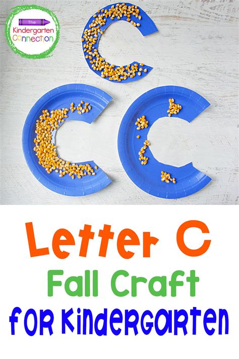 Letter C Craft - C is for Corn - The Kindergarten Connection