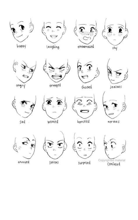 How To Draw A Nervous Face at How To Draw