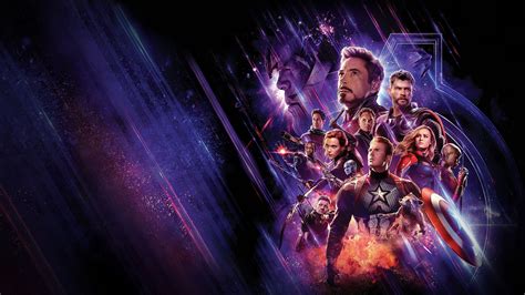 the avengers movie poster is shown in purple and black colors, as well ...