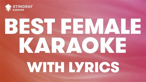 MEGA HITS: BEST FEMALE KARAOKE WITH LYRICS 💖 LORDE, BEYONCE, JESSIE J ...