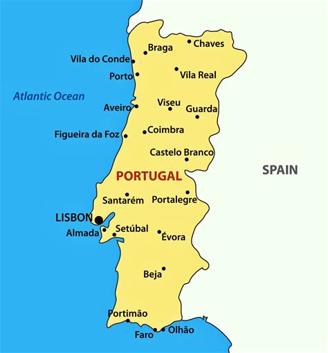 Portugal Maps | Printable Maps of Portugal for Download