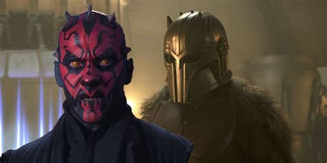 Mandalorian Theory: The Armorer Fought For MAUL During Clone Wars