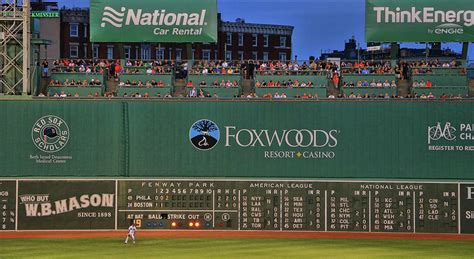 The Green Monster - Fenway Park Photograph by Allen Beatty - Pixels