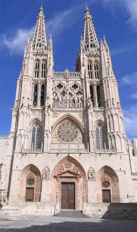 SPANISH IMPRESSIONS: Burgos Cathedral | Fachadas de iglesias, Catedral ...