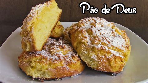 PÃO DE DEUS - FOFINHO E DELICIOSO - Cozinha do Miguel - YouTube