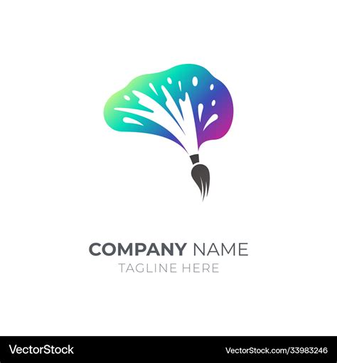 Creative art logo Royalty Free Vector Image - VectorStock