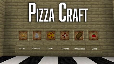 PizzaCraft Minecraft Mod