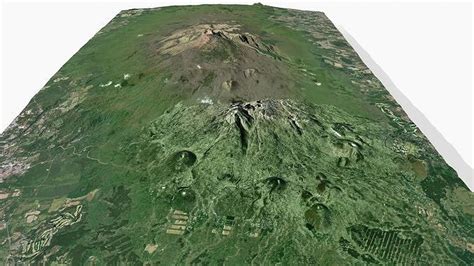 Volcano Hallasan South Korea 3D model | CGTrader