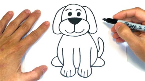 Cómo dibujar un Perro Paso a Paso | Dibujos de animales - YouTube