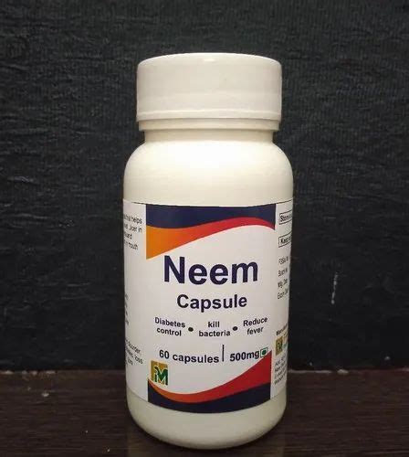 Facmed Neem Capsules, Packaging Type: Bottle at Rs 399 in New Delhi ...