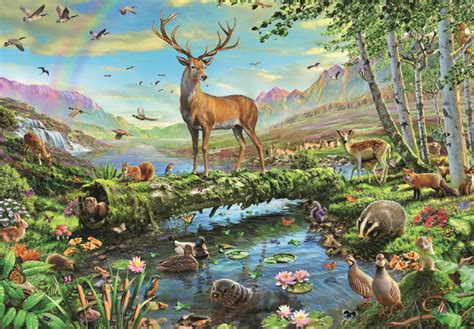 Wildlife Splendour Jigsaw Puzzle | PuzzleWarehouse.com