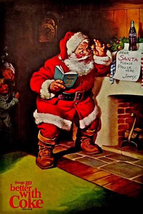 12 vintage Coca-Cola Christmas ads, starring Santa Claus (1931-1963 ...