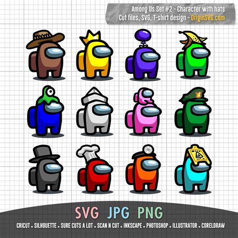 Png All Among Us Hats / These skins are the skins you see in the ...