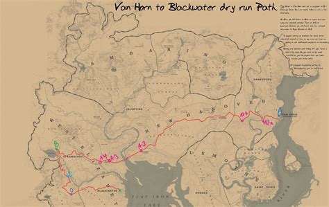 Horseman 9 Challenge, Van Horn to Blackwater dry run map with optimal ...