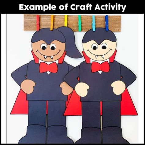 Vampire Craft Activity - Crafty Bee Creations