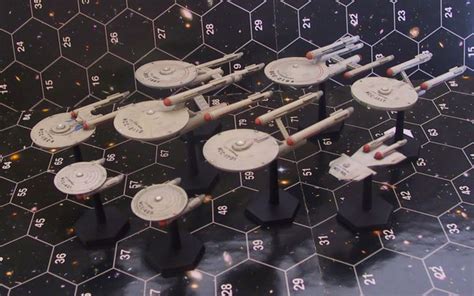 Federation miniature ships for Star Fleet Battles. (With images) | Star ...