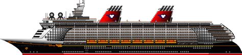 Disney Dream Cruise Ship by RyanH1984 on DeviantArt