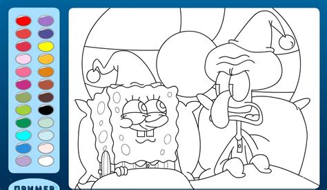 36+ Free Spongebob Coloring Pages Online Games | Free Wallpaper