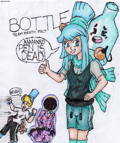 Human Bottle, BFB by CalebSketch on DeviantArt